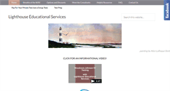 Desktop Screenshot of lighthouseedu.net