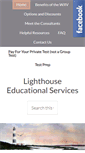 Mobile Screenshot of lighthouseedu.net